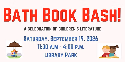 Bath Book Bash