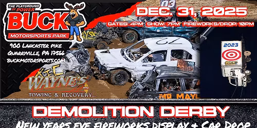 New Year's Eve Night of Destruction & Fireworks