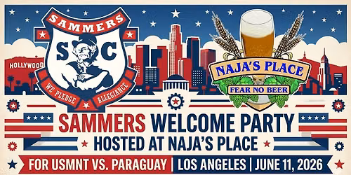 SAMMERS WELCOME PARTY: USMNT vs. Paraguay (FIFA World Cup)