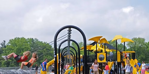 Playground Pop-Up - North Park Black & Gold Playground