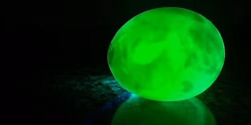 Homeschool STEM- Glowy bouncy eggs!