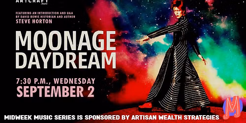 Moonage Daydream - 7:30 p.m., Wednesday, Sept. 2