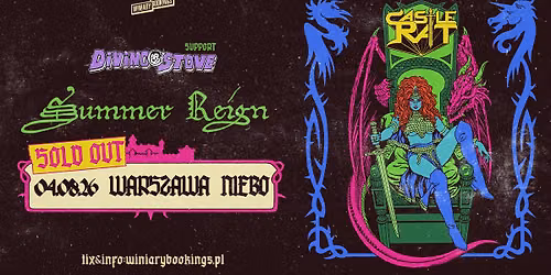 SOLD OUT | CASTLE RAT + Diving Stove \/ 04.08.2026 \/ Niebo, Warszawa