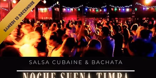 NOCHE SUENA TIMBA :13/12/25 : Dj Rubio Guest DJ Missy Mi & Timbera