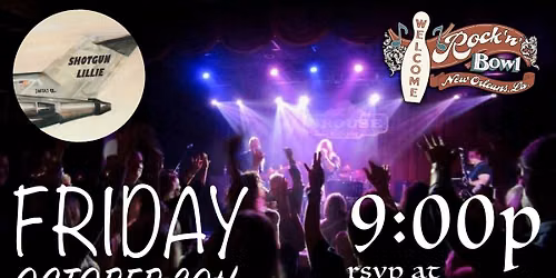 Shotgun Lillie | Rock'n'Bowl\u00ae de Lafayette