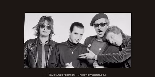 Resound Presents: The Damned w\/ The Flamin' Groovies, and The Courettes at Radio\/East on 11\/6