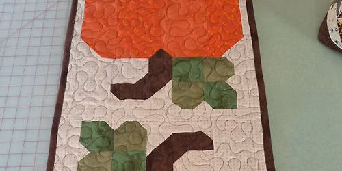 pumpkin table runner class