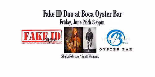 Friday Afternoon at Boca w\/ Fake ID Acoustic Duo