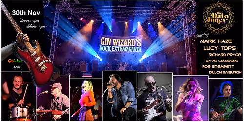 Gin Wizard's ROCK EXTRAVAGANZA feat Mark Haze & Lucy Tops
