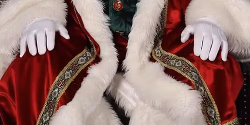 Santa Mark at Cafe Magnolia! 