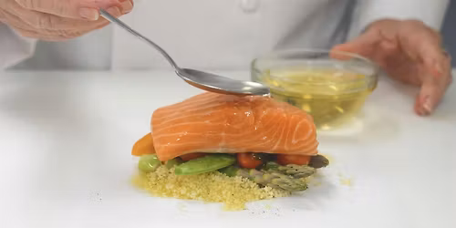 Salmon en Papillote Dinner (Poached in a Parchment Pouch)