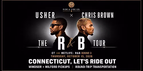 CT \u2192 MetLife: R&B Round 3 | Chris Brown & Usher Bus Ride