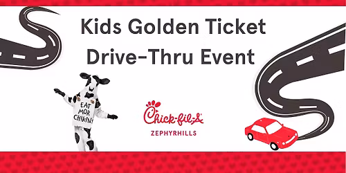 Kids Golden Ticket Drive-Thru Event