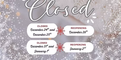 AMVETS Post 9 - Christmas \/ New Years Closure Days