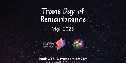 Trans Day of Remembrance Vigil - Reading