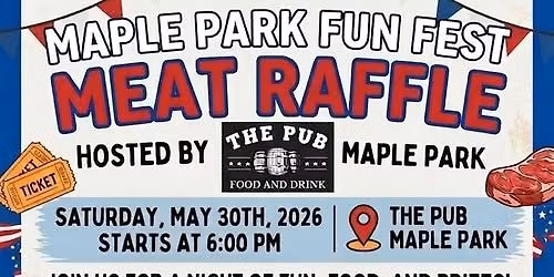 Maple Park Fun Fest Meat Raffle at The Pub Maple Park