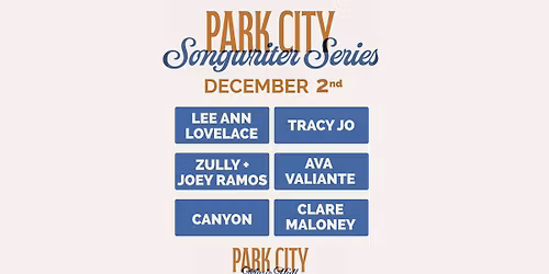 Park City Songwriter Series