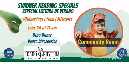 Summer Reading Special- Dino Dance