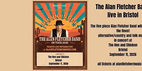 The Alan Fletcher Band in Bristol