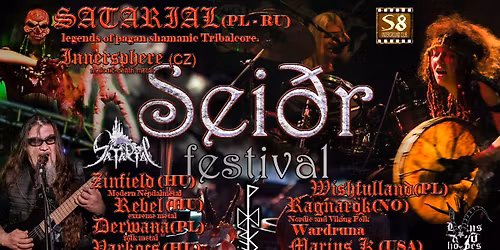 Sei\u00f0r festival 2026 Satarial+ANGERSEED+Zinfield+Innersphere+Rebel+Varkocs ( SK )