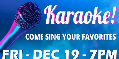 Karaoke Friday!
