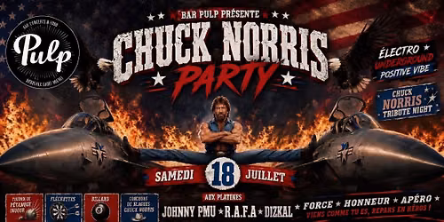 CHUCK NORRIS PARTY 2026