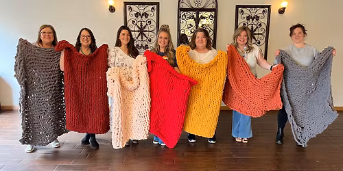 Chunky Knit Blanket Workshop