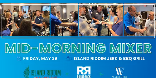 Mid Morning Mixer - Island Riddim Jerk & BBQ Grill
