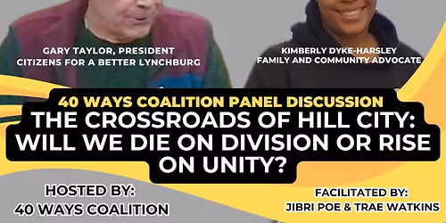 The Crossroads of Hill City: Will We Die on Division or Rise on Unity?