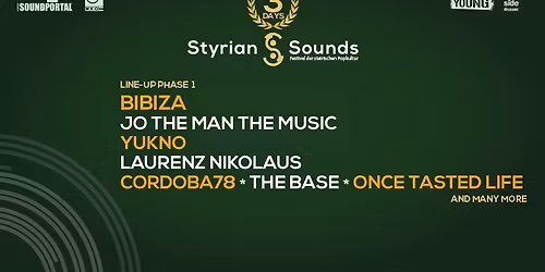 STYRIAN SOUNDS 2026 - Festival der steirischen Popkultur