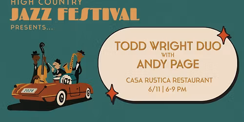 Todd Wright Duo with Andy Page 