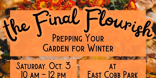 East Cobb Garden Club October Meeting & Work Day