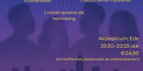 One Night Choir - by Sing Connection