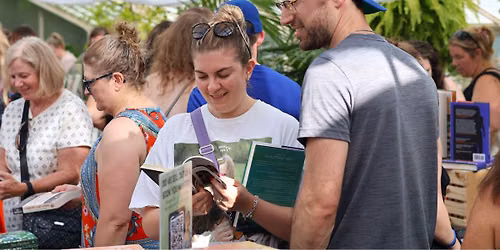 Boozy Bookfair at the Botanical Gardens