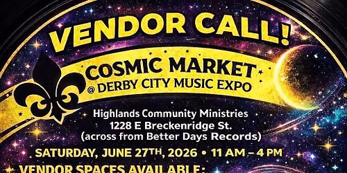 Cosmic Market @ Derby City Music Expo