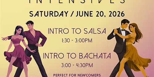 Intro to Salsa & Bachata Intensives