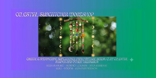 Celestial Suncatcher Workshop with The Paper Witchery