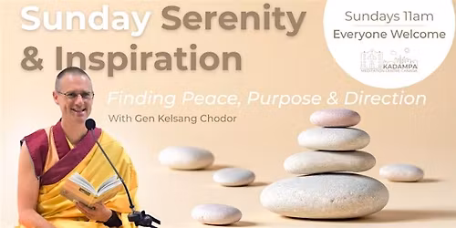 Sunday Morning Drop-in Meditation: Serenity & Inspiration