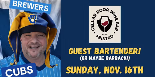 Eric Provides Free Labor at Cellar Door!