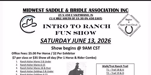 Sat June 13, 2026 Ranch Show \ud83e\udd20