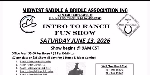 Sat June 13, 2026 Ranch Show \ud83e\udd20
