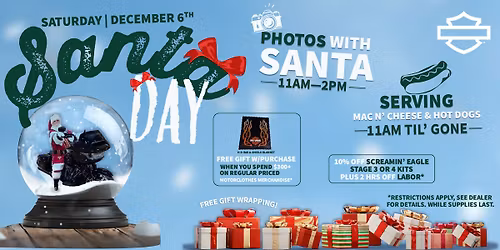 Santa Day Event at Viking Land Harley-Davidson