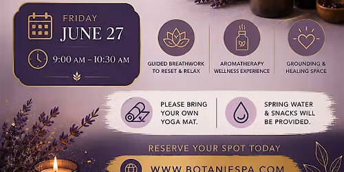 Aromatherapy Breathwork Experience