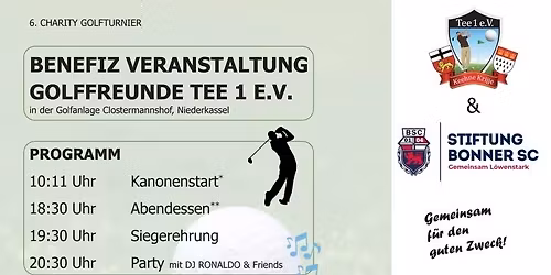 Benefiz Veranstaltung Golffreunde TEE1 E.V.