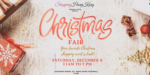 Shoppinghongkong Annual Christmas Fair