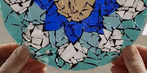 Glass Mosaic Suncatcher or Candle Lantern