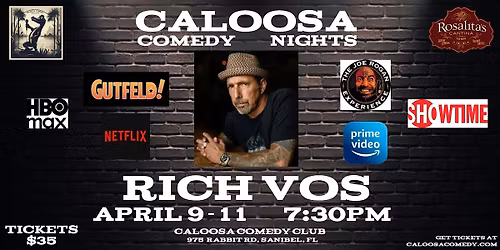 Caloosa Comedy Nights with Headliner Rich Vos
