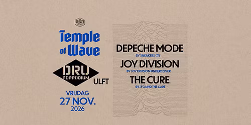 Temple of Wave \/\/ DRU poppodium