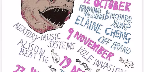 TFEH presents: ALEATORY MUSIC SYSTEMS \/ ALISON BEATTIE \/ VOLE INVASION .