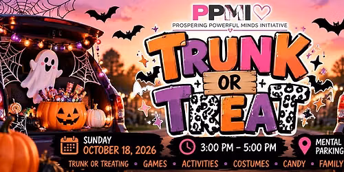 PPMI Annual Trunk Or Treat